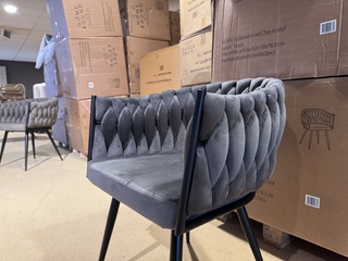 Set van 6 eetkamerstoelen Home bound by KY, Cleo, taupe